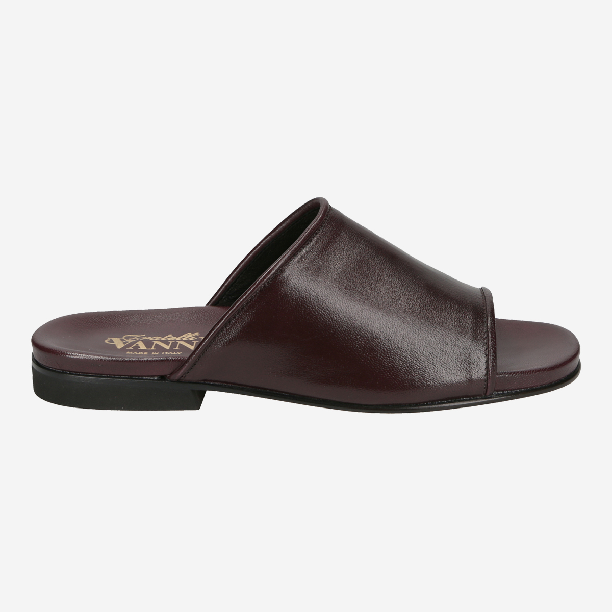 Fratelli Vanni D1106, Sandaletten in Bordeaux für Herren, Größe 47