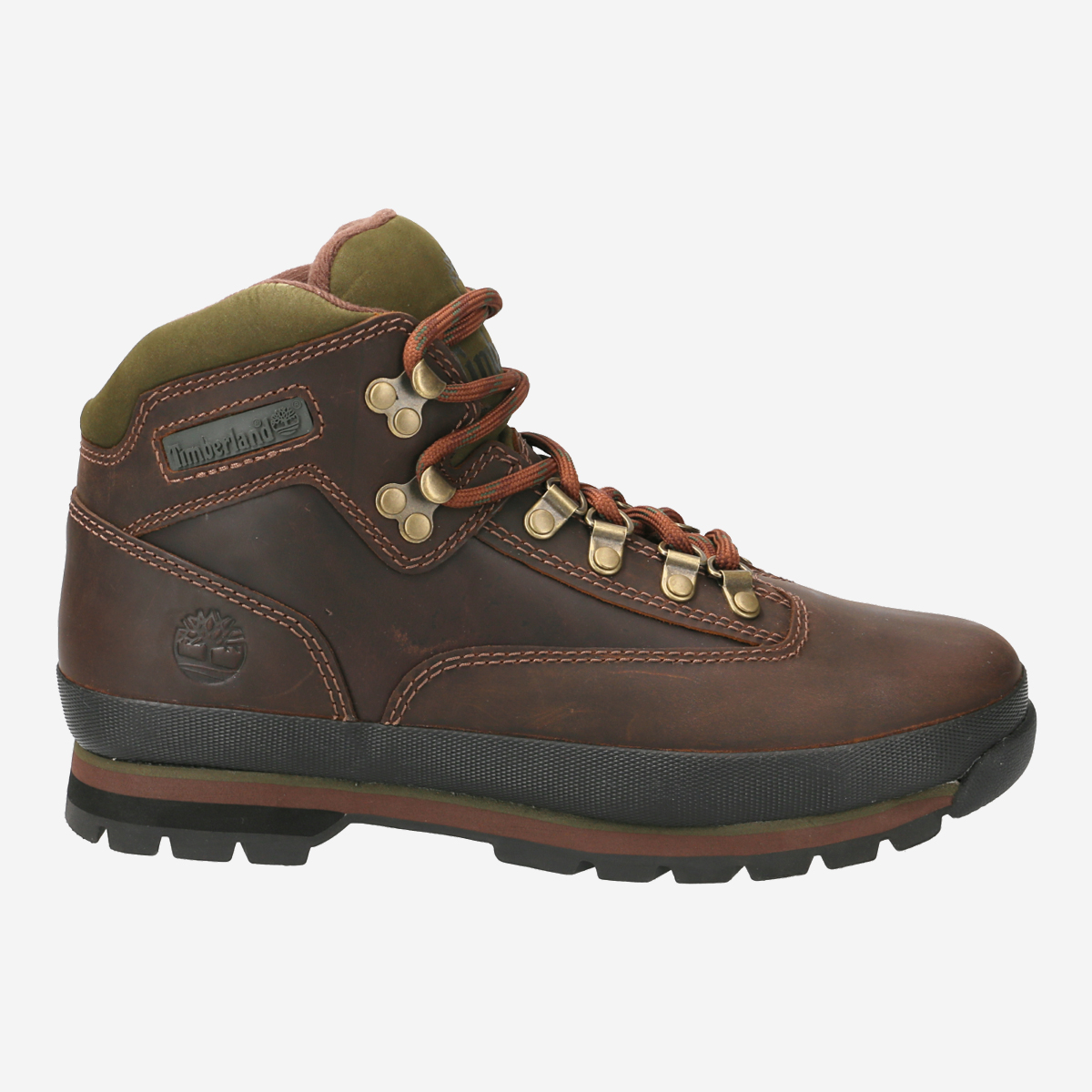 Timberland #95100 LEATHER EURO HIKER BOOT, Boots in Braun für Herren, Größe 41,5
