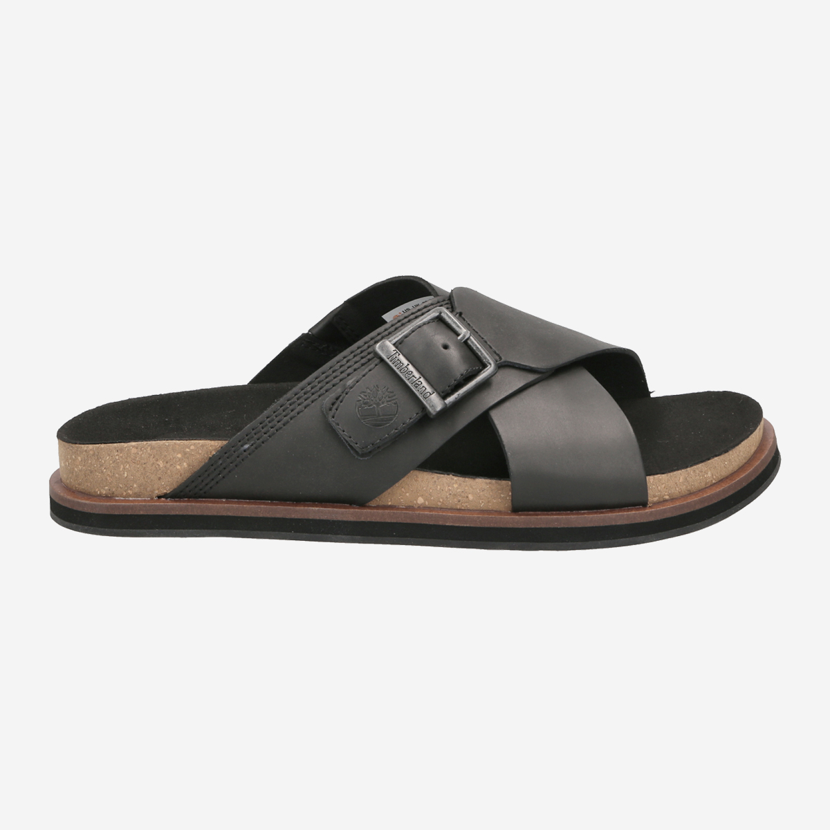 Timberland Amalfi Vibes Cross Slide, Sandaletten in Schwarz für Herren, Größe 41,5