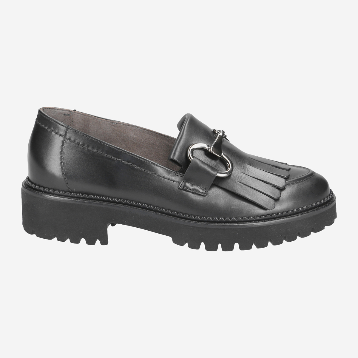 Paul Green 2901-009, Slipper & Mokassin in Schwarz für Damen, Größe 40