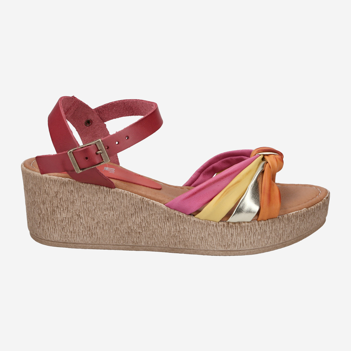 Lüke Schuhe 1151/J2-35 MULTICOLOR, Sandaletten in Bunt, kombiniert für Damen, Größe 37