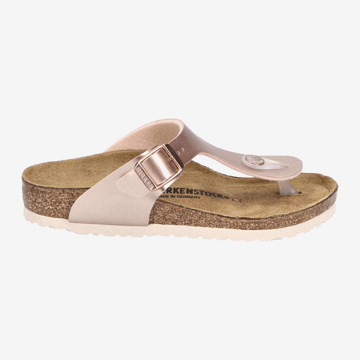 Birkenstock 1012526 Gizeh, Sandalen in Rot, metallic für Kinder, Größe 30