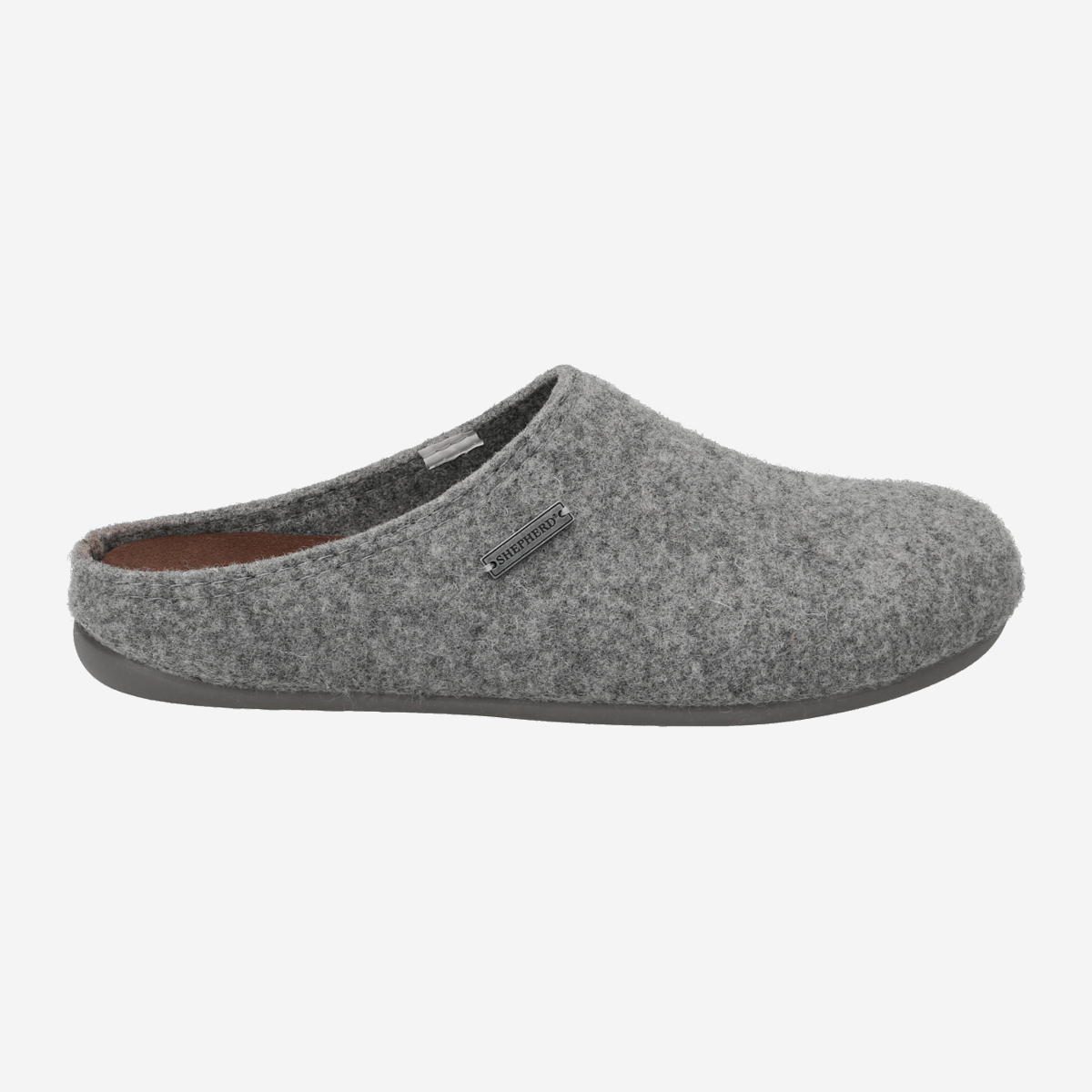 Shepherd 0554020 Jon, Hausschuhe in Grau für Herren, Größe 42