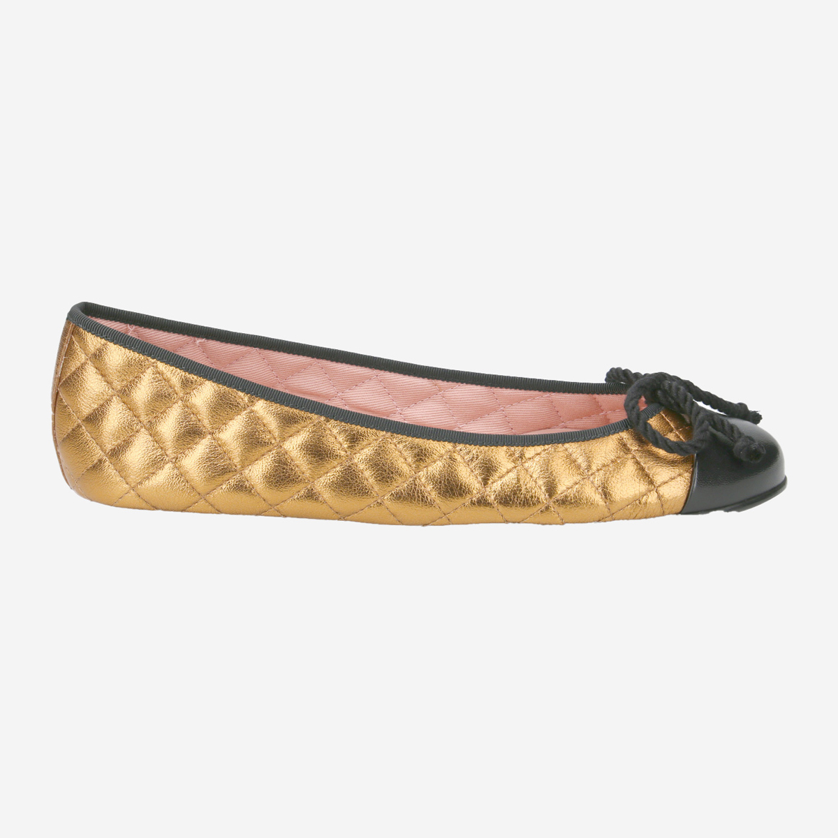 Pretty Ballerinas 44227, Ballerina in Gold für Damen, Größe 38,5