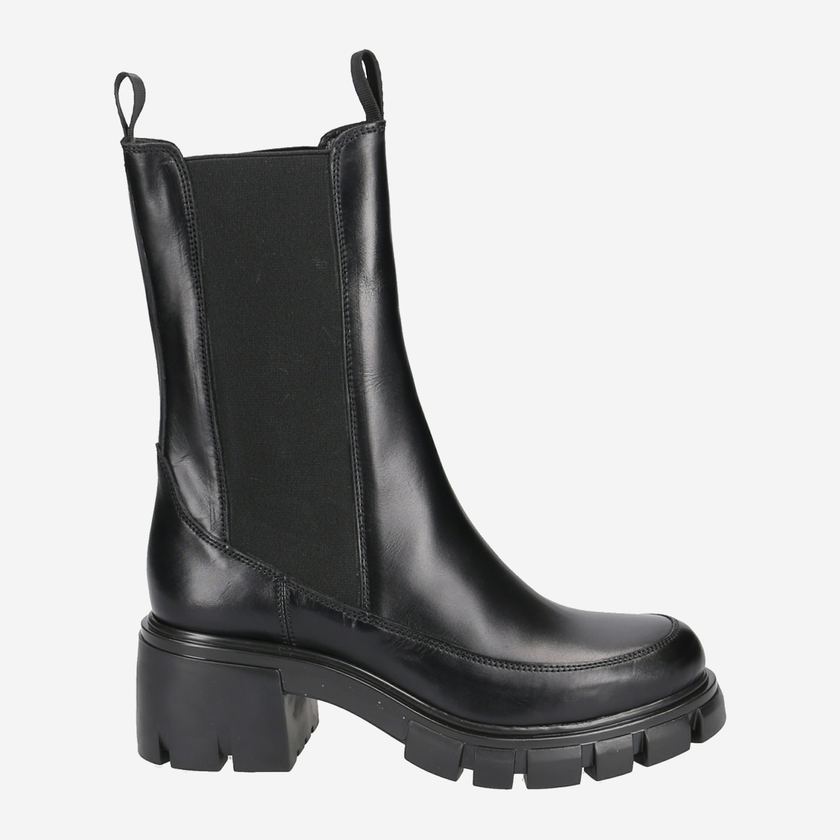 Pertini 212W31182D1, Chelsea Boots, Stiefeletten in Schwarz für Damen, Größe 39