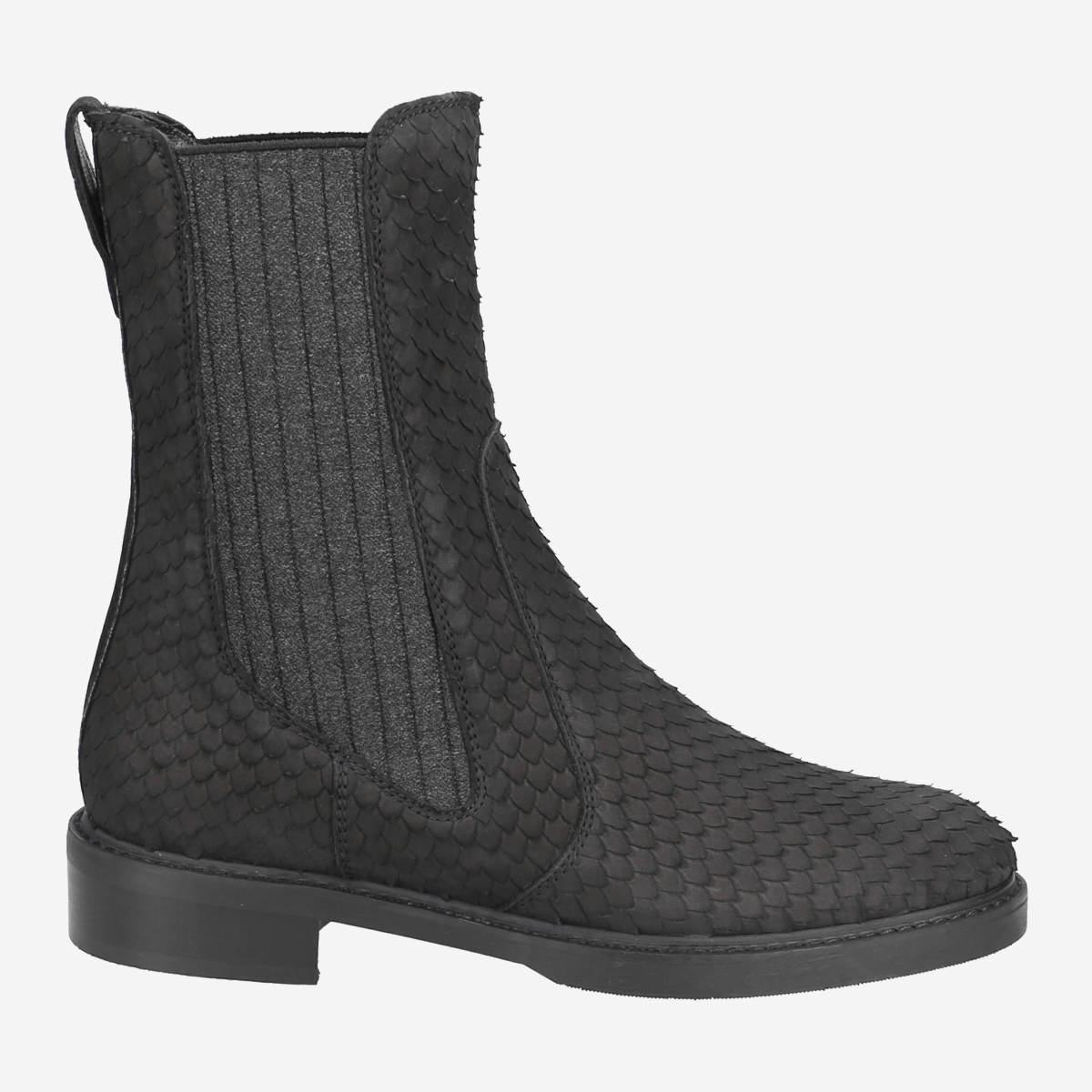 Pertini 212W30035D2, Stiefeletten, Chelsea Boots in Schwarz für Damen, Größe 39