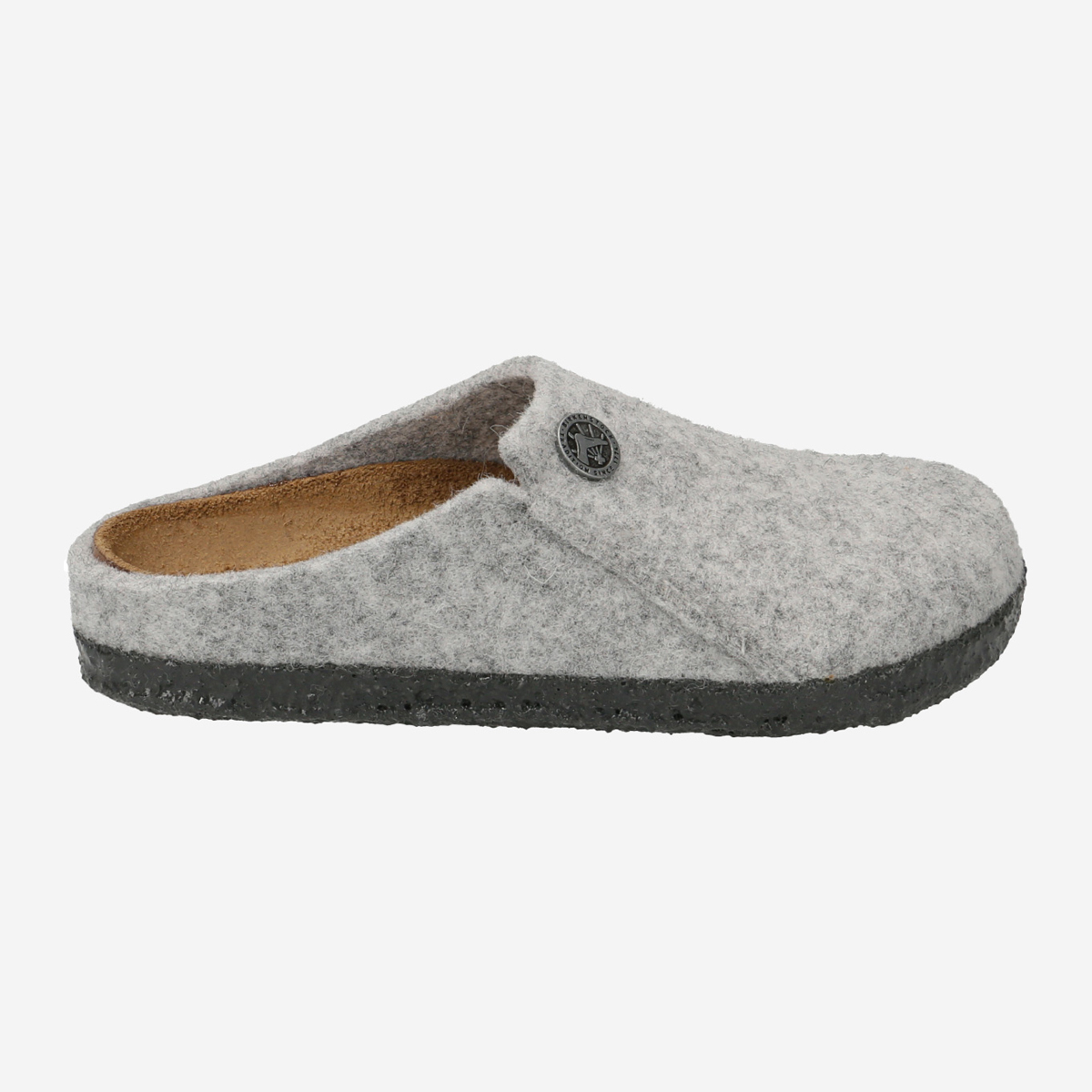 Birkenstock 1015031 Zermatt Kids, Hausschuhe in Grau für Kinder, Größe 26