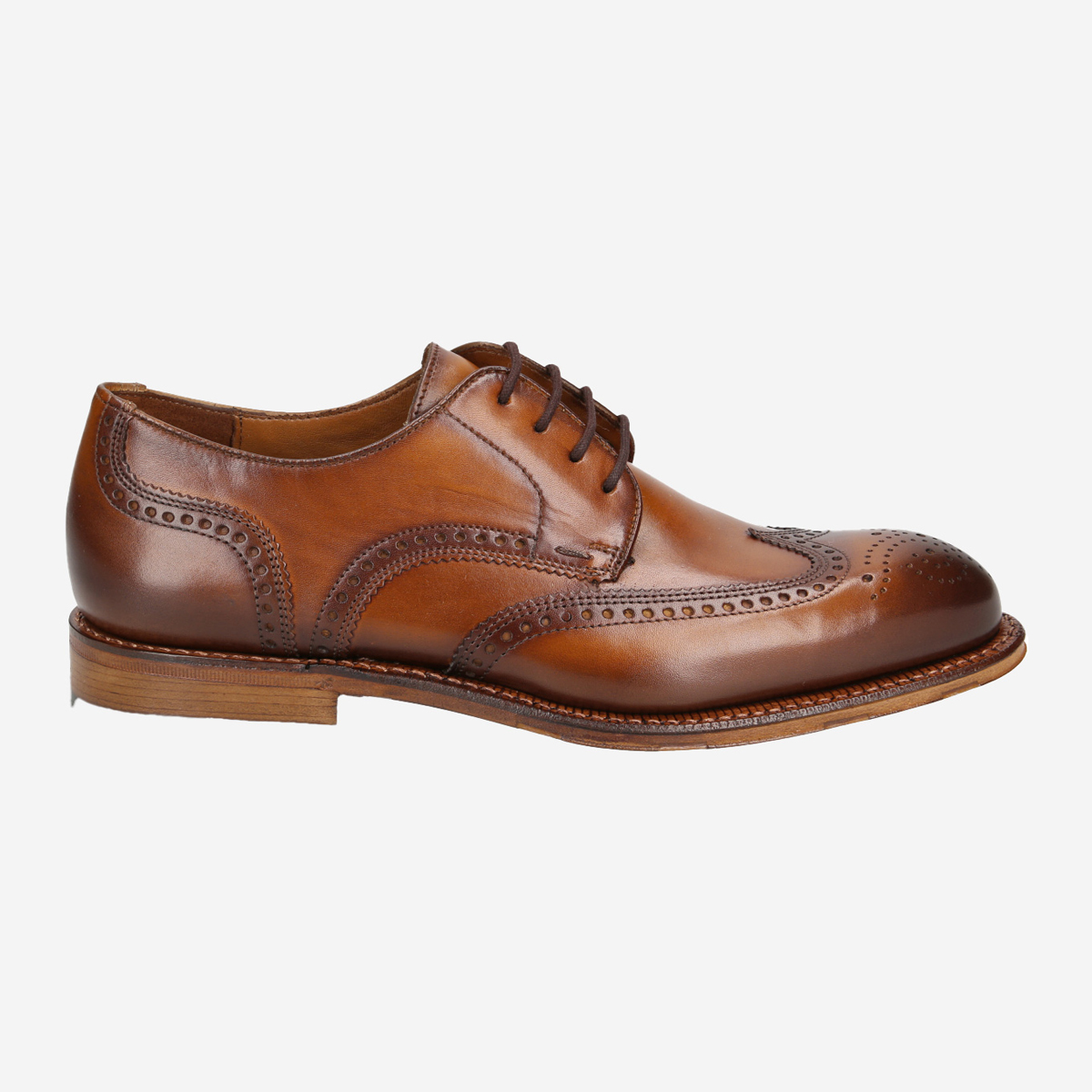 Lloyd 20-746-01* WARWICK, Schnürschuhe in Braun für Herren, Größe 44,5