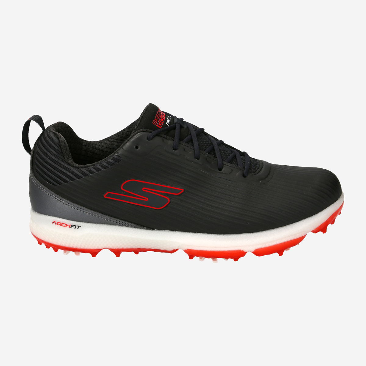 Skechers 214044 GO GOLF PRO 5 HYPER, Golfschuhe in Schwarz für Herren, Größe 43