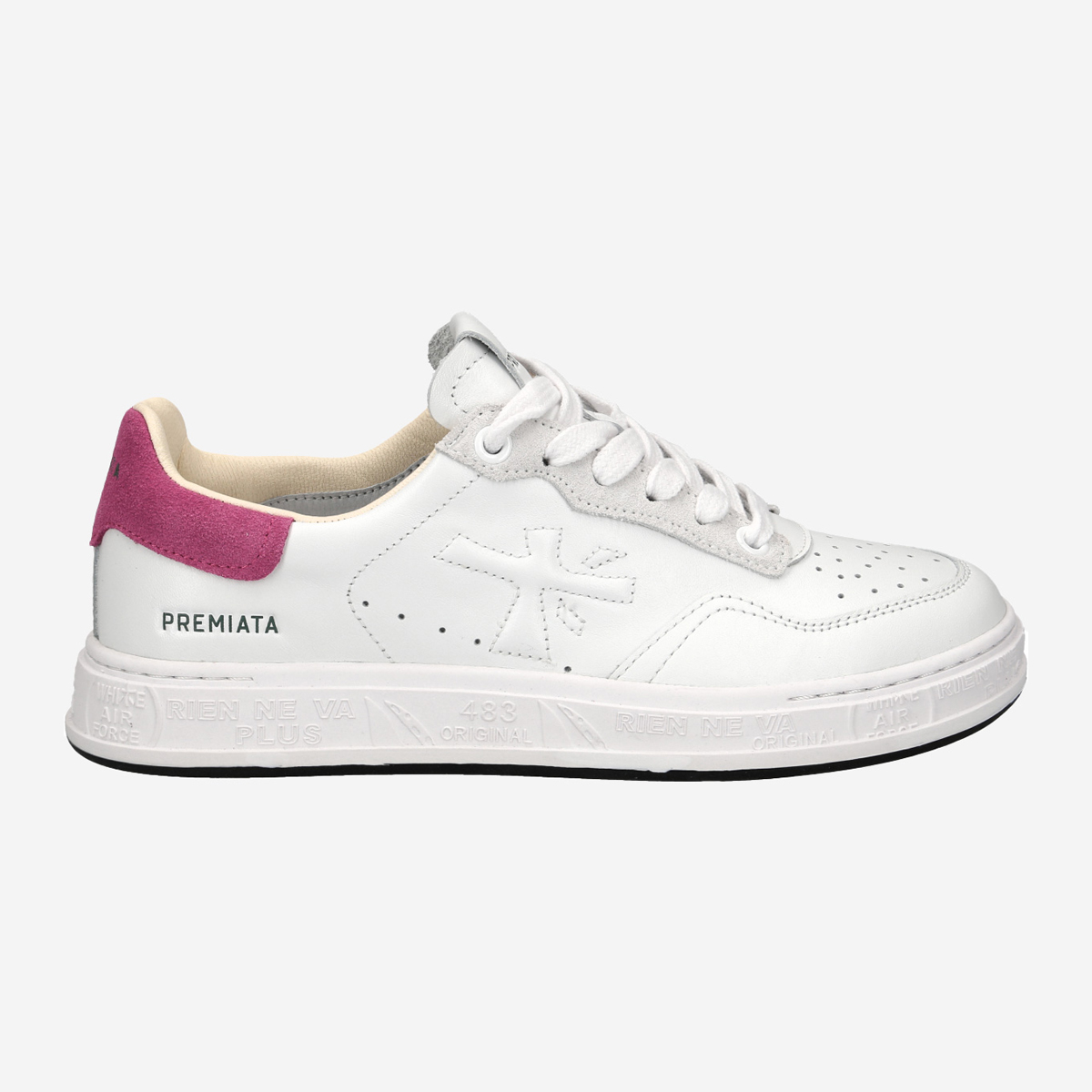 Premiata QUINN-D 5814, Sneaker in Weiß für Damen, Größe 37