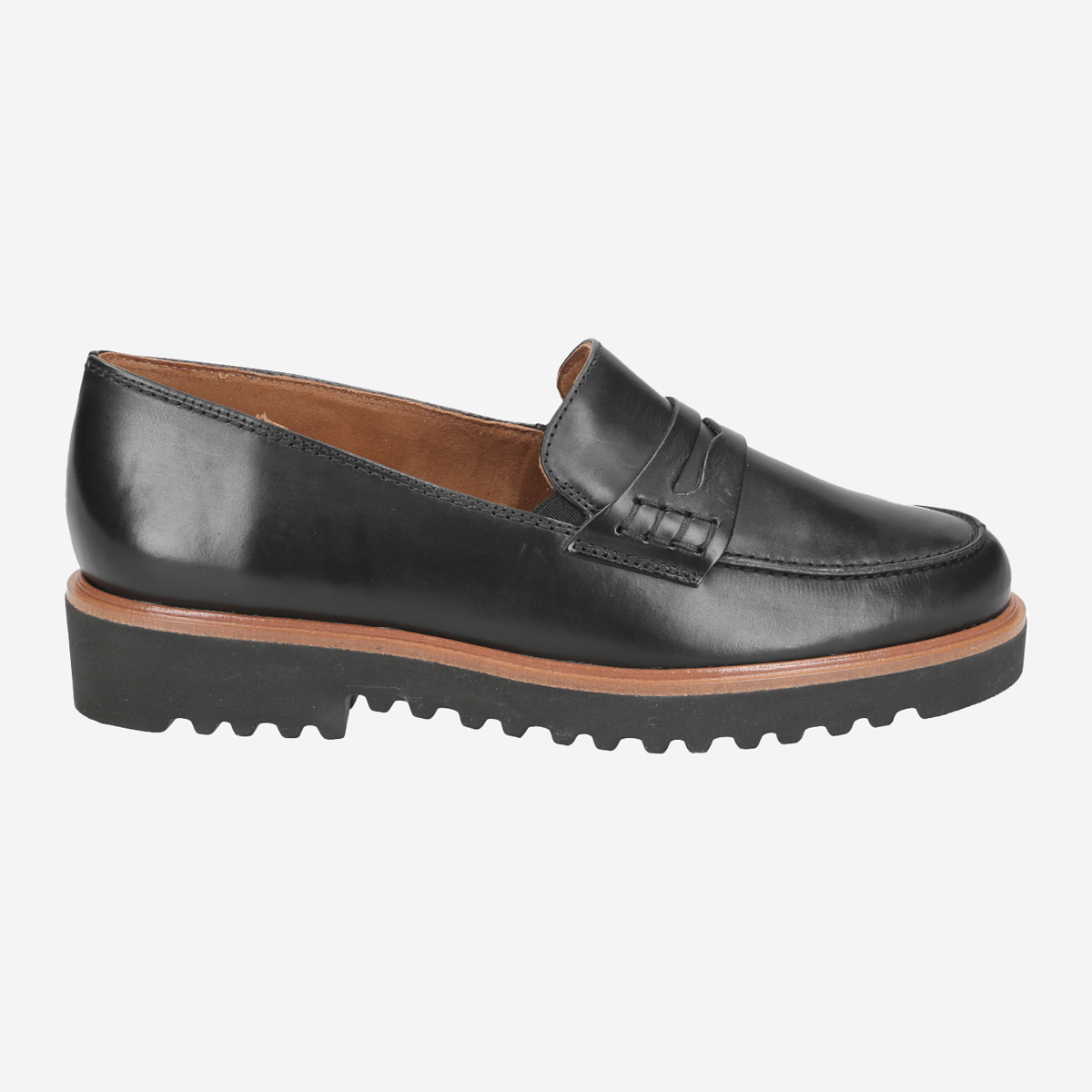 Paul Green 2694-012, Slipper & Mokassin in Schwarz für Damen, Größe 42