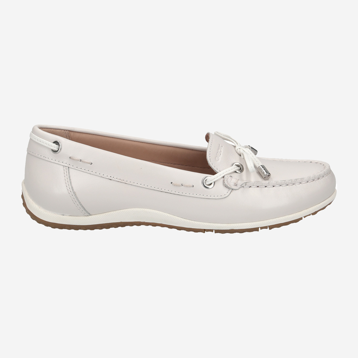 GEOX VEGA, Slipper & Mokassin in Weiß für Damen, Größe 39