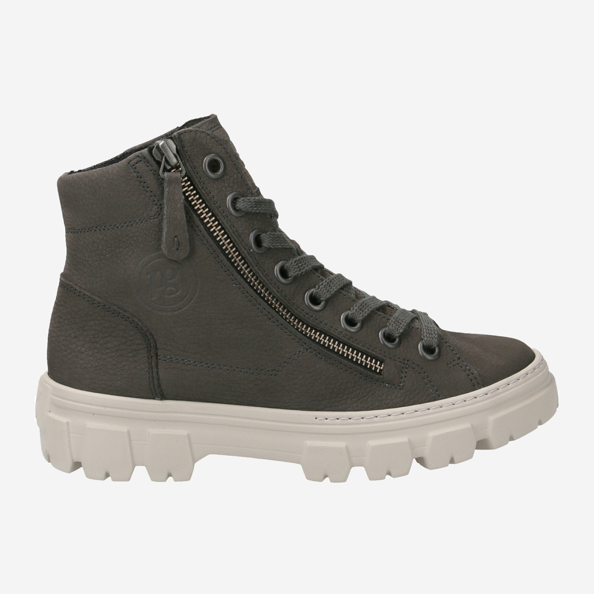 Paul Green 5210-012, Boots in Grau für Damen, Größe 38