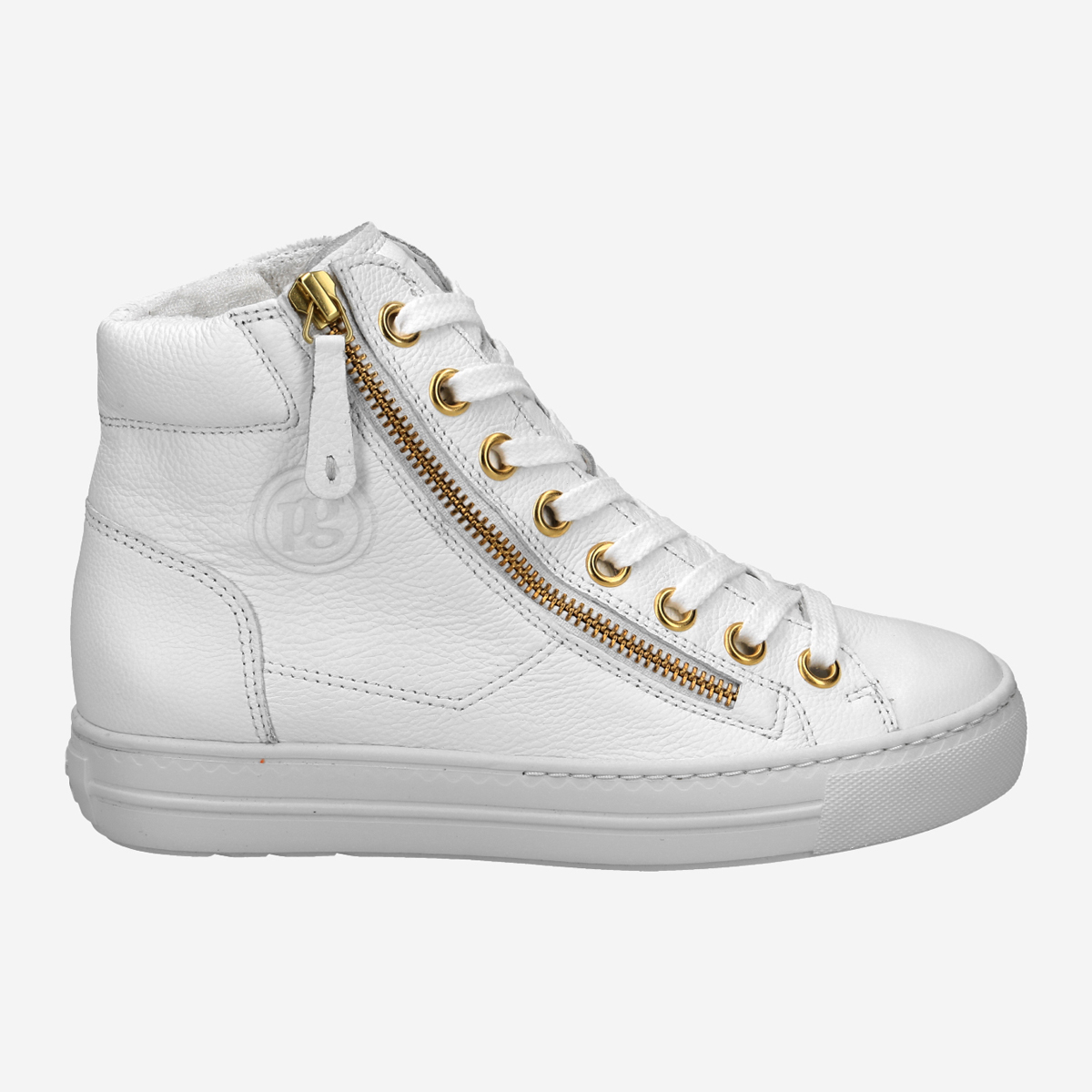 Paul Green 4024-181, Sneaker in Weiß für Damen, Größe 40,5