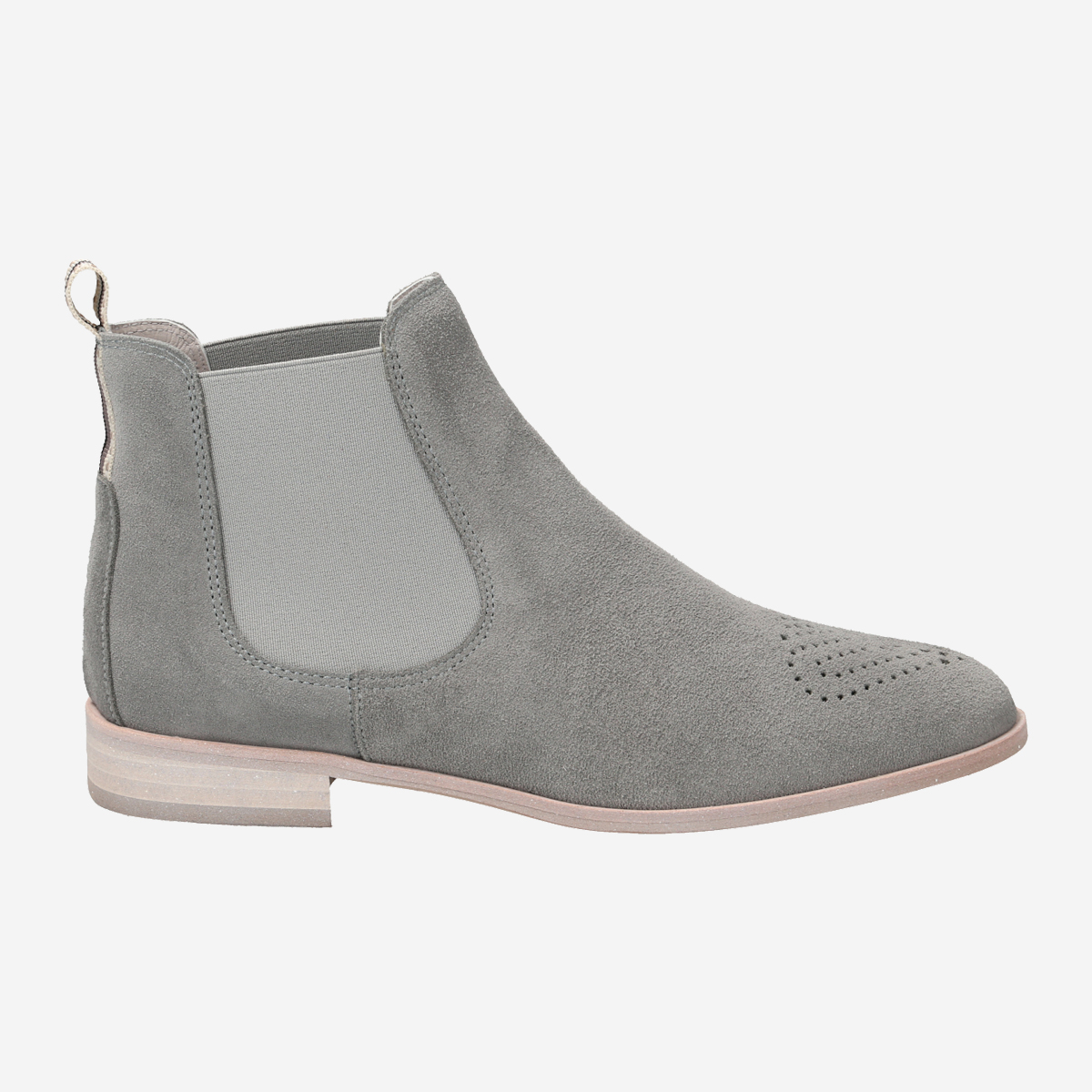 Pertini 221W31790C1, Chelsea Boots, Stiefeletten in Blau-Grau für Damen, Größe 36