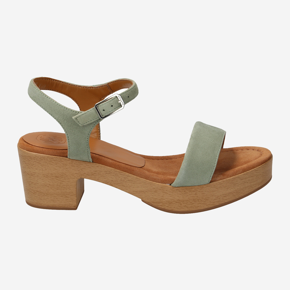 Unisa IRITA_KS HOLM, Sandaletten in Grün für Damen, Größe 40