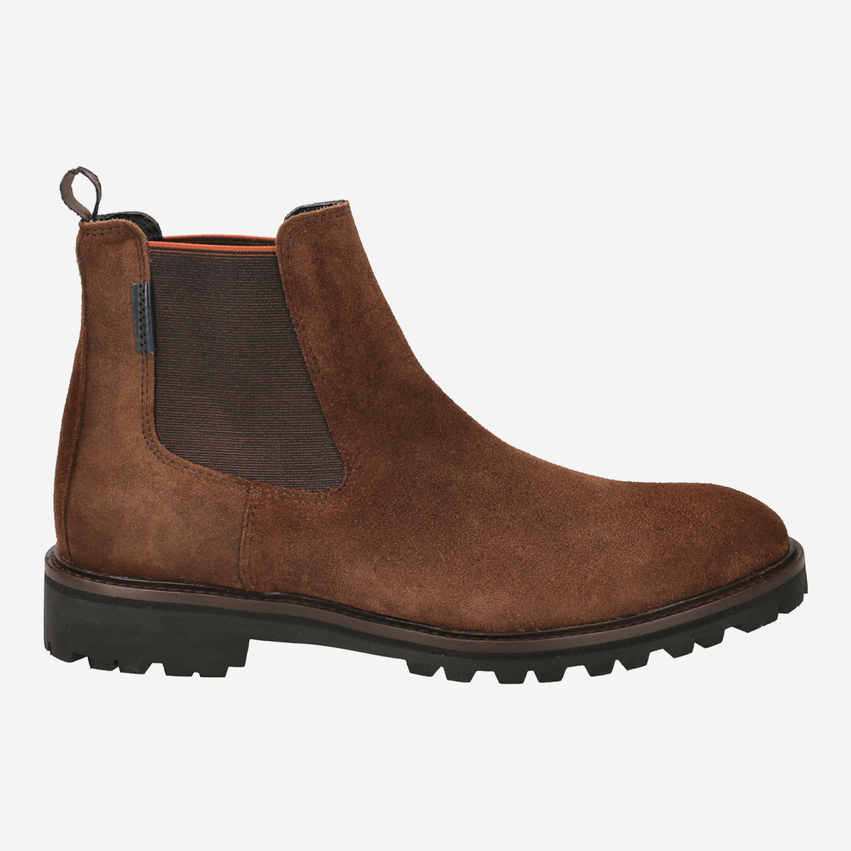 Floris van Bommel SFM-60018-23-03, Chelsea Boots, Stiefeletten in Braun für Herren, Größe 41