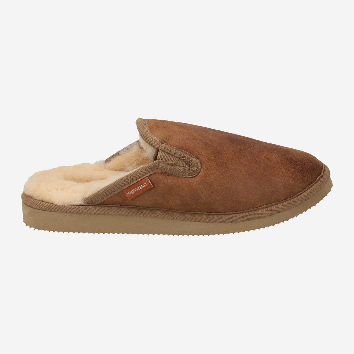 Shepherd 2217052 ADAM, Hausschuhe in Braun für Herren, Größe 45