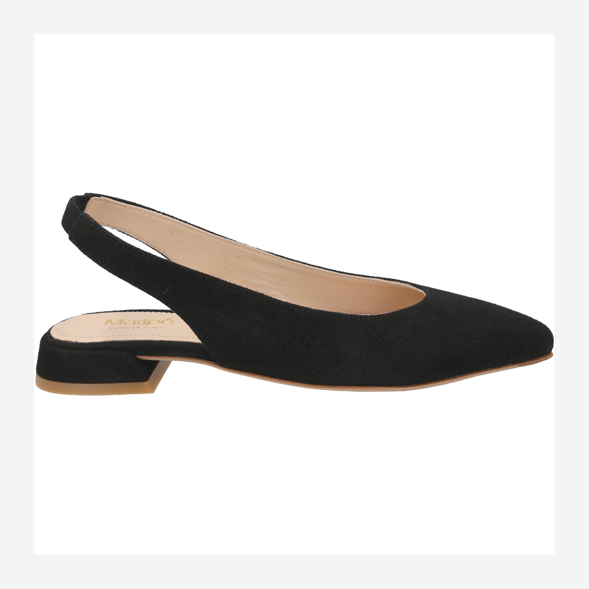 Maripé DILETTA V.32 NERO, Peeptoes & Slingpumps in Schwarz für Damen, Größe 37