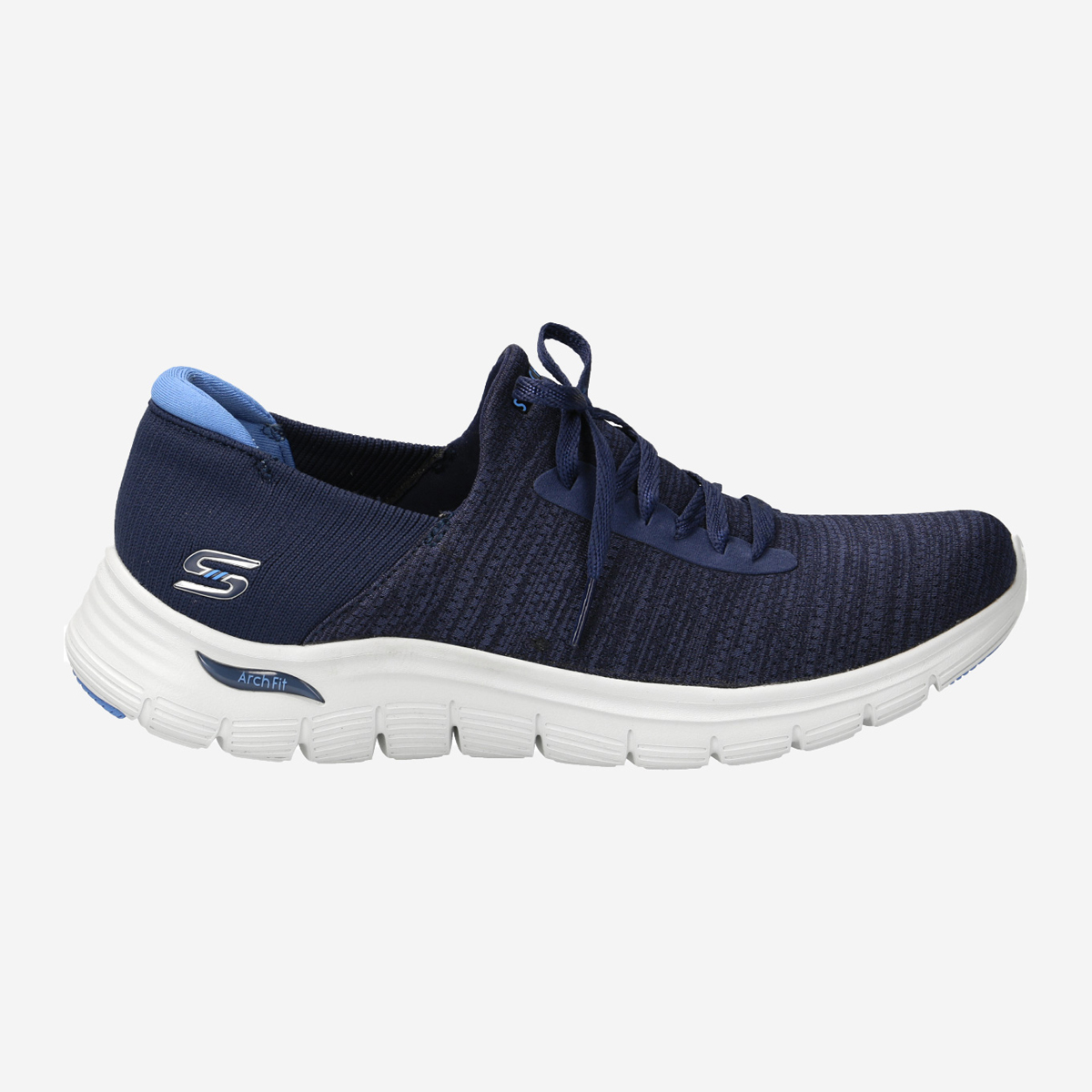 Skechers ARCH FIT VISTA, Sneaker in Blau für Damen, Größe 37