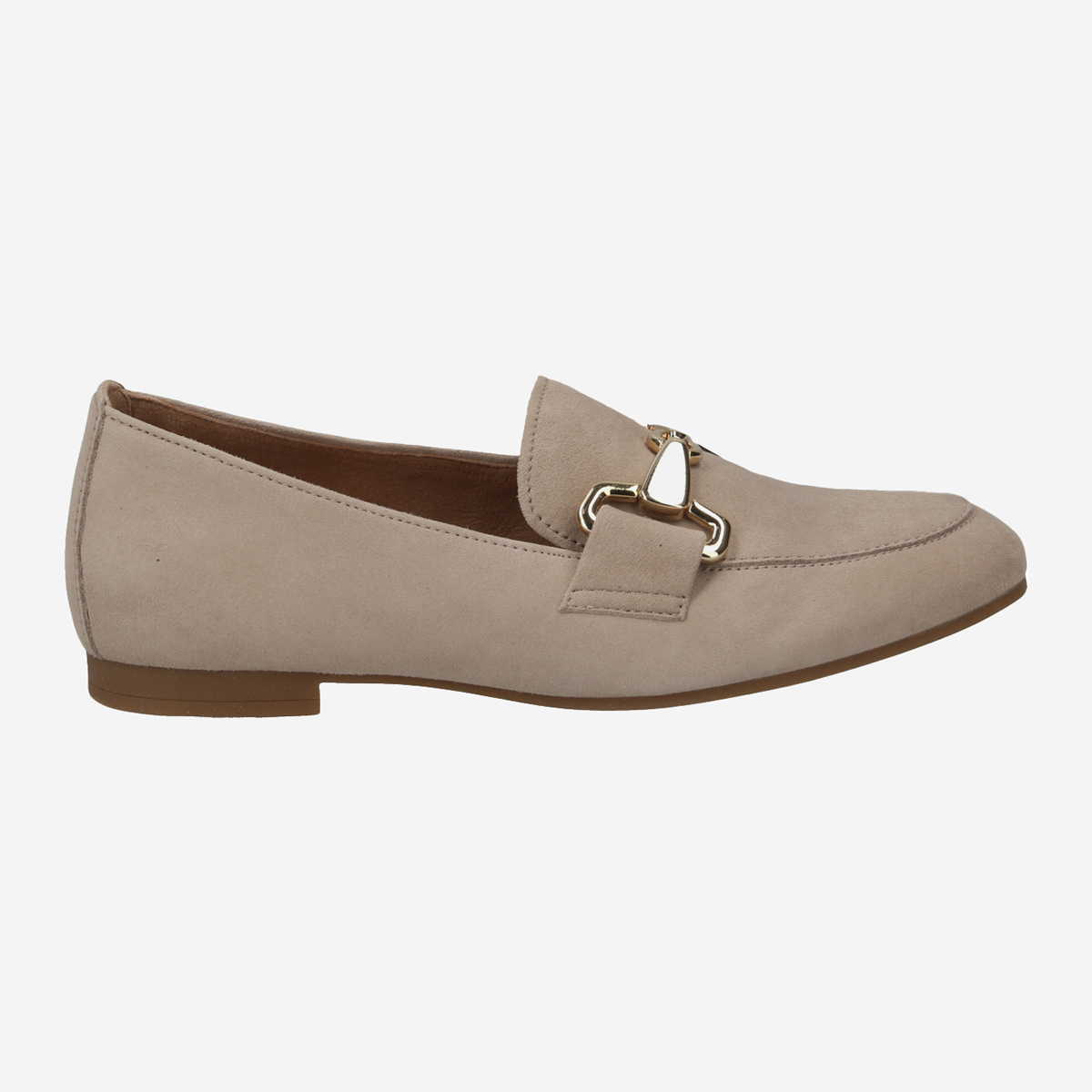 Gabor 25.211.12, Slipper & Mokassin in Beige für Damen, Größe 37