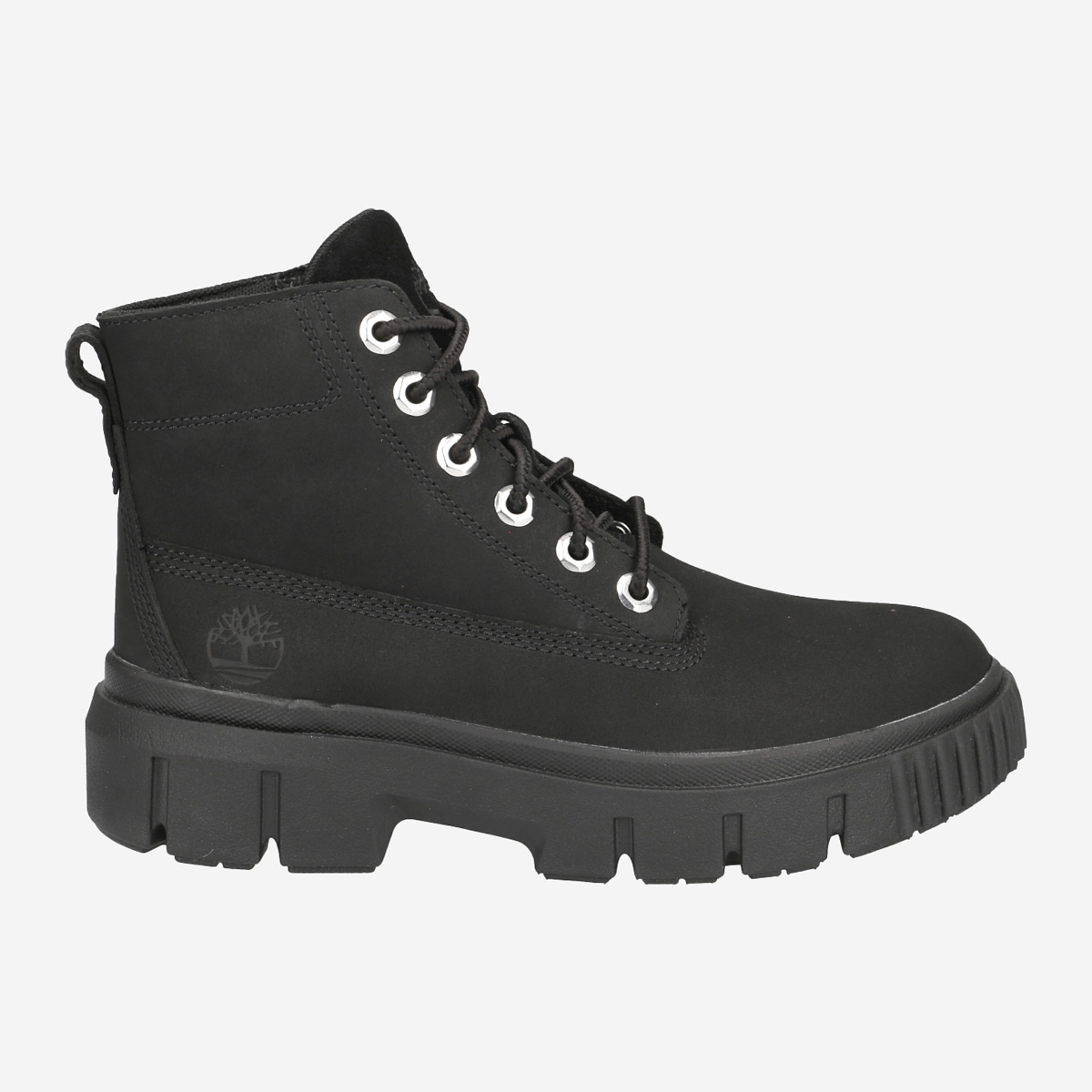 Timberland A5RNG Greyfield Leather Boot, Boots in Schwarz für Damen, Größe 37
