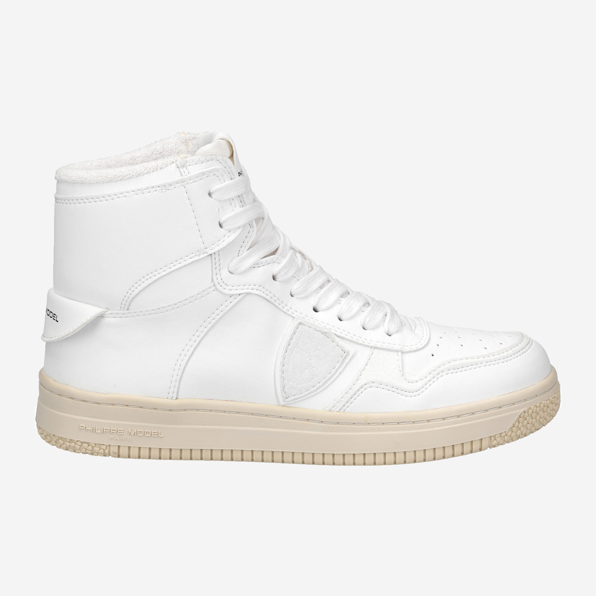 Philippe Model LYON HIGH RECYCLE’ MIXAGE, Sneaker in Weiß für Damen, Größe 37