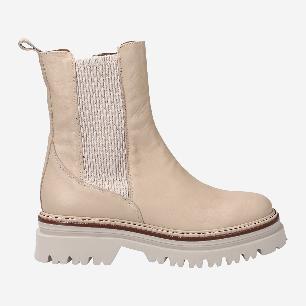 Maripé DESIDERIA LATTE MACCHIATO, Stiefeletten in Beige für Damen, Größe 40
