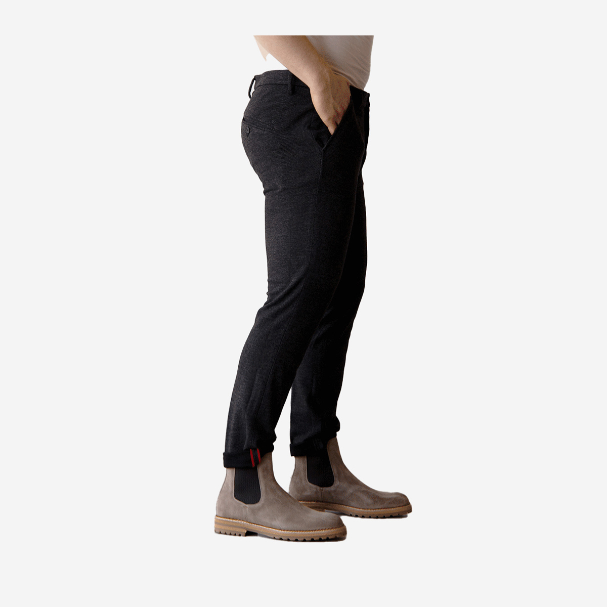 Mason’s 9PF2C7350 JERT057-215, Hosen in Grau f, Größe 56