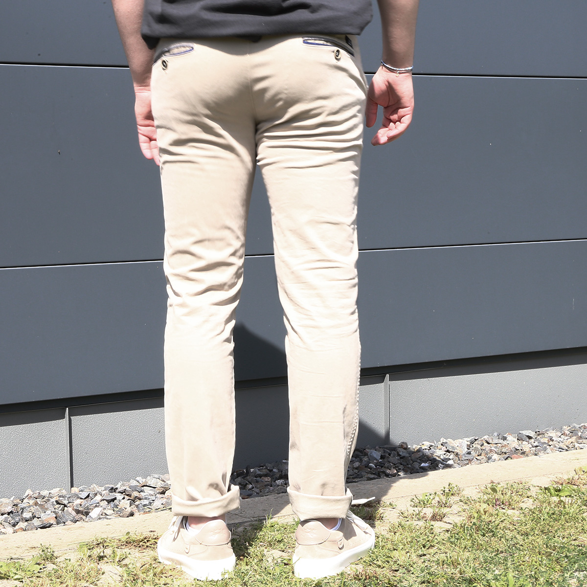 Mason’s 9PN2R3073N1 MBE130-950, Hosen in Beige f, Größe 46