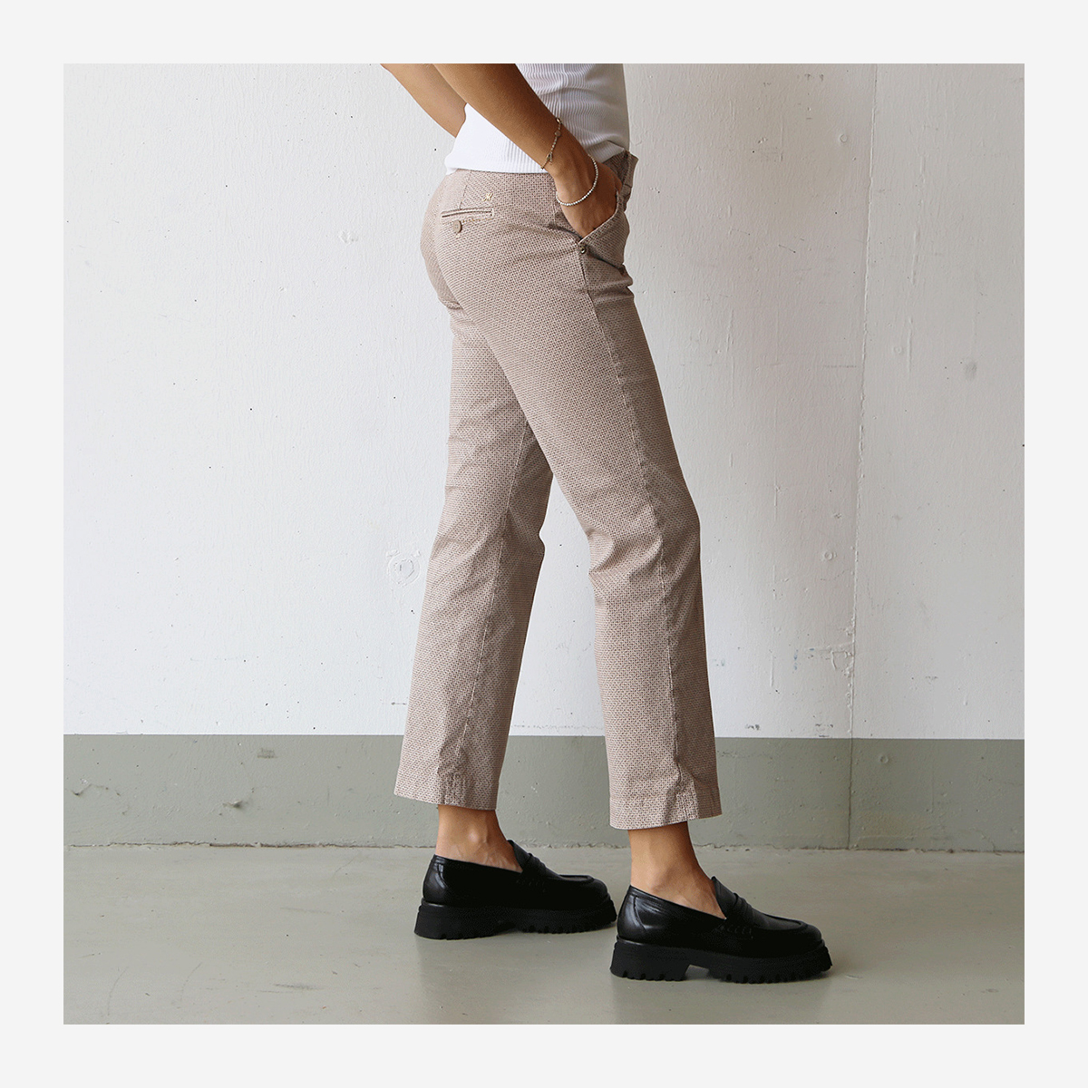 Mason’s 4PNTD3503B CE01S12 830, Hosen in Beige f, Größe DE34