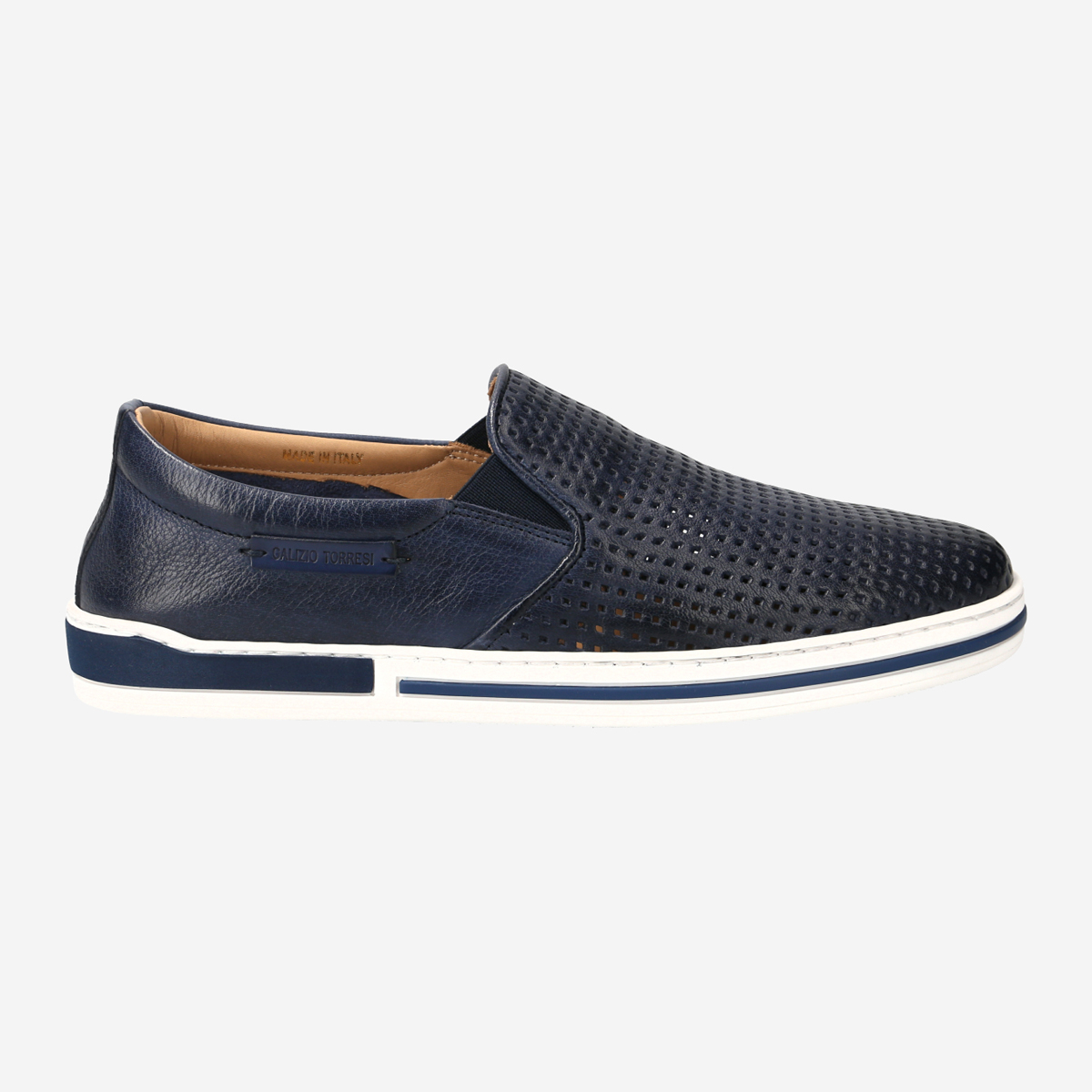 Galizio Torresi 440810A V19468, Sneaker in Blau für Herren, Größe 44