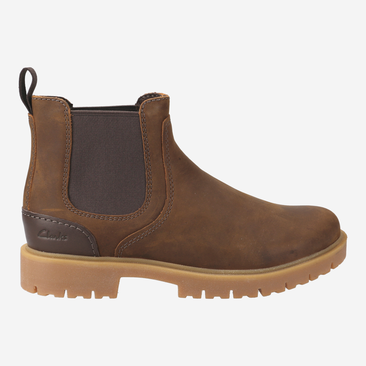 Clarks Rossdale Top 26173455 7, Chelsea Boots, Stiefeletten in Braun für Herren, Größe 40