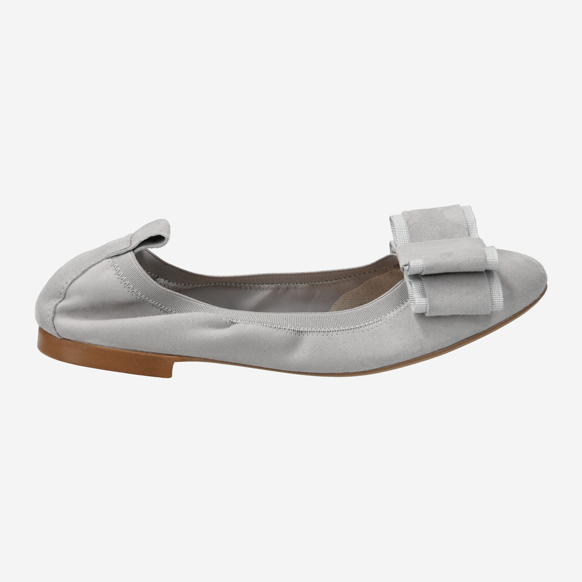 Lüke Schuhe ERIN GRIGIO, Ballerina in Grau für Damen, Größe 37