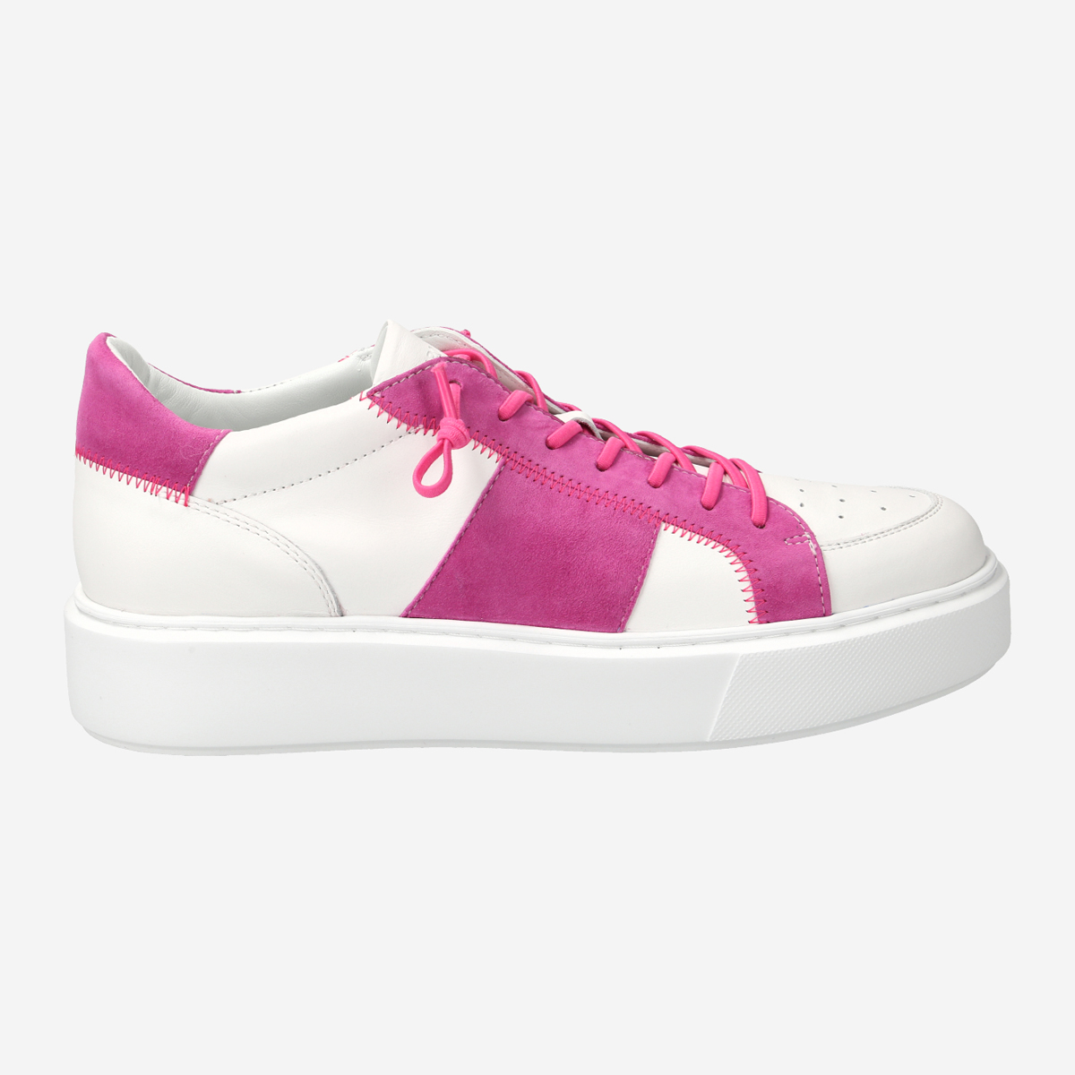 Donna Carolina ARIEL PEONIA 49.168.055-004, Sneaker in Weiß,kombiniert für Damen, Größe 39
