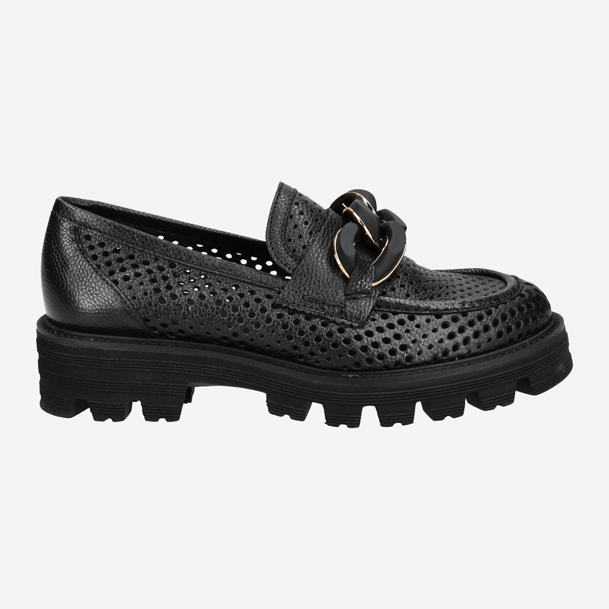 Pertini 32283 BLACK, Slipper & Mokassin in Schwarz für Damen, Größe 38,5