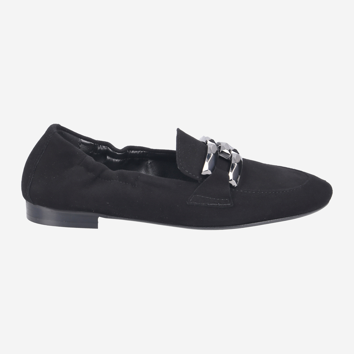 Lüke Schuhe VALENTINA NERO, Slipper & Mokassin in Schwarz für Damen, Größe 41