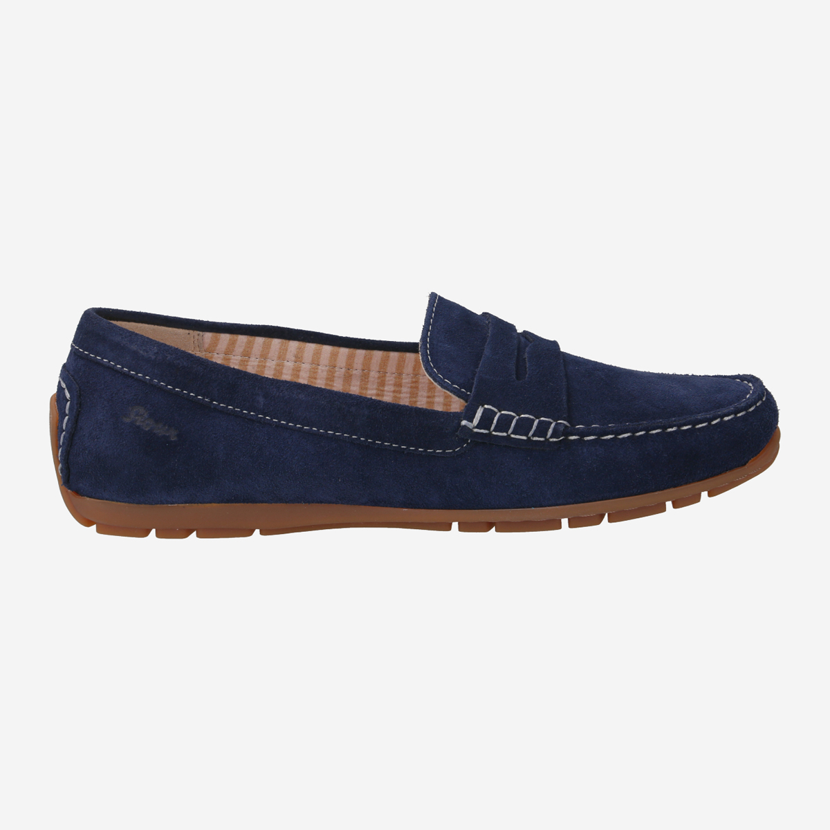 Sioux 68660 CARMONA-700, Slipper & Mokassin in Blau für Damen, Größe 40