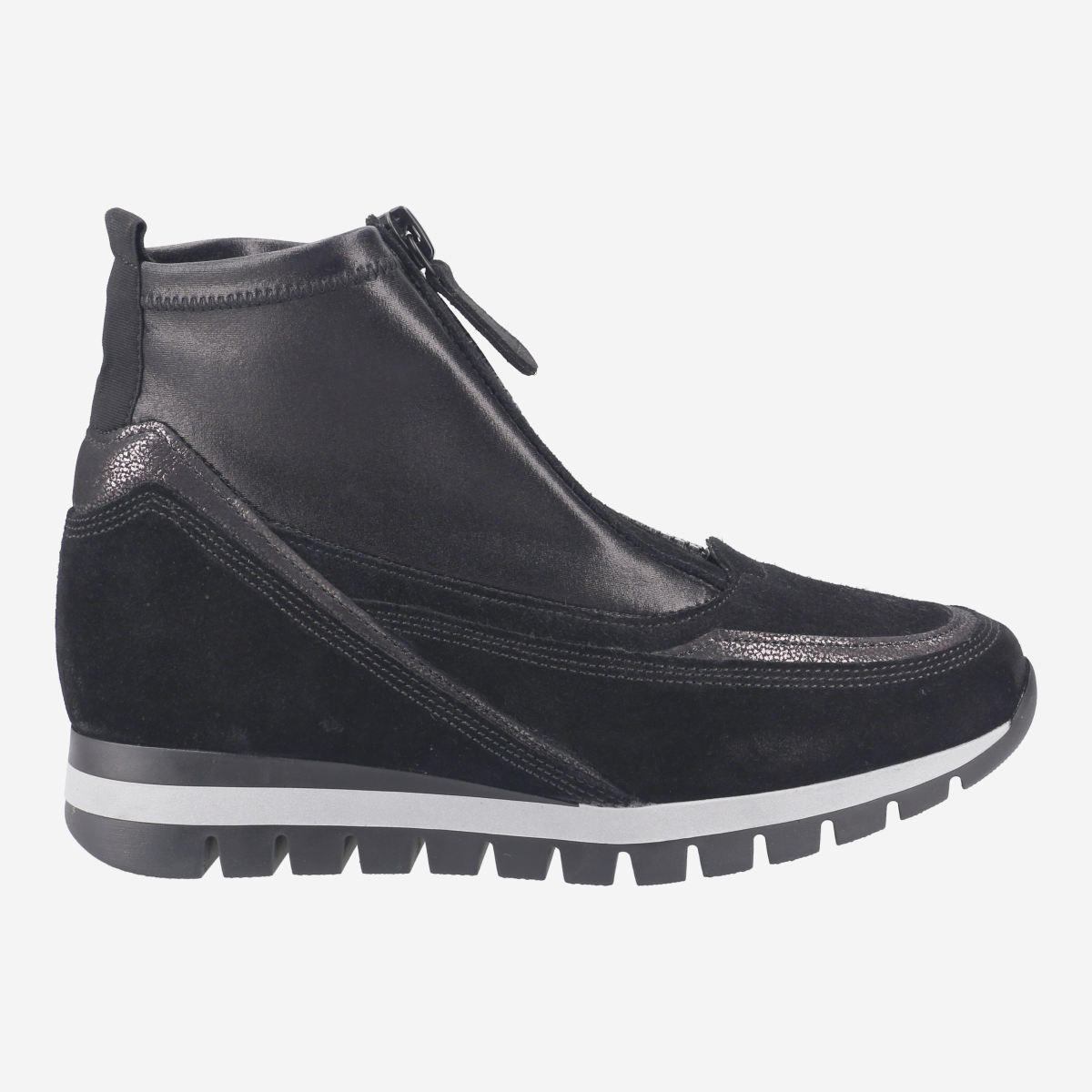 Gabor 36.450.67, Boots in Schwarz für Damen, Größe 43