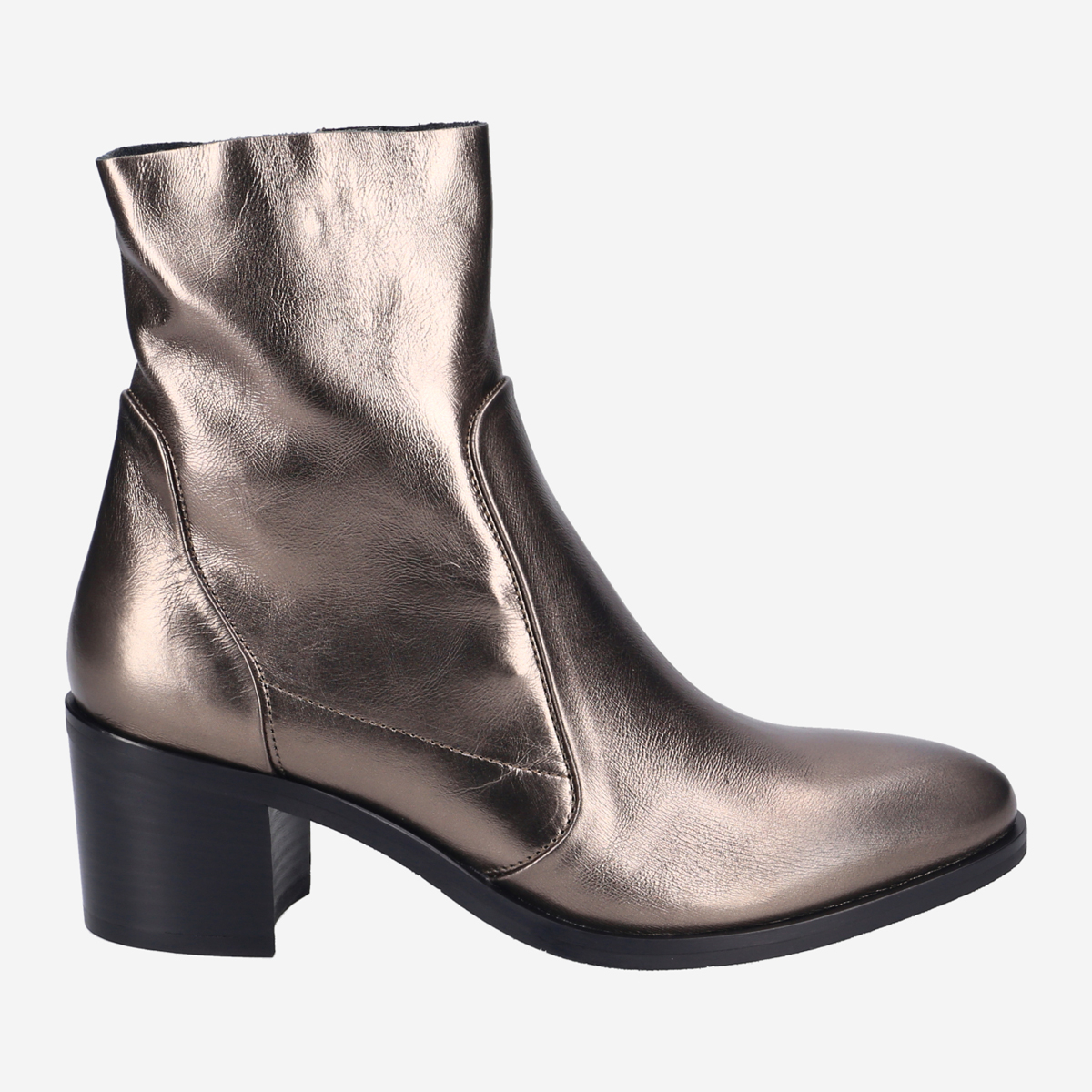 Donna Carolina ZERO5 CDF 50.005.001-001, Stiefeletten in Silber für Damen, Größe 35