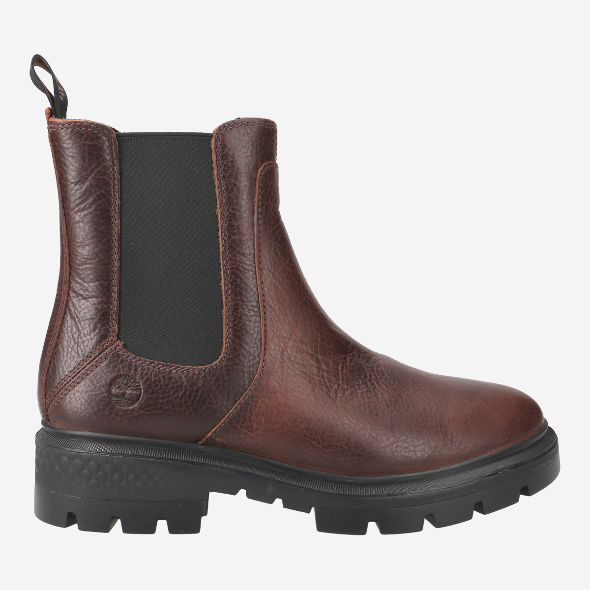 Timberland A5WW4 Cortina Valley Chelsea POTTING SOIL, Chelsea Boots, Stiefeletten in Braun für Damen, Größe 37