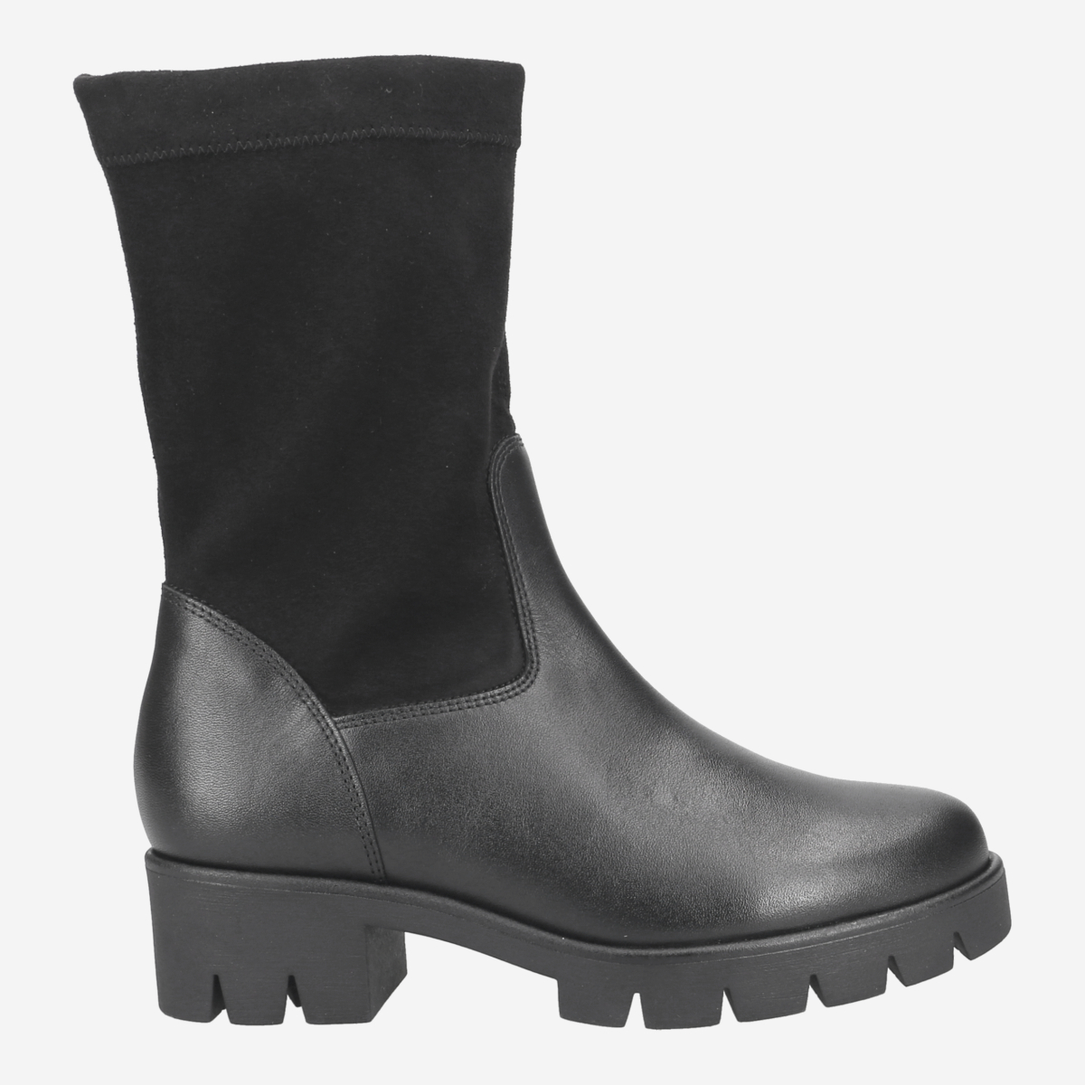 Gabor 31.714.27, Warmfutter, Stiefeletten in Schwarz für Damen, Größe 40