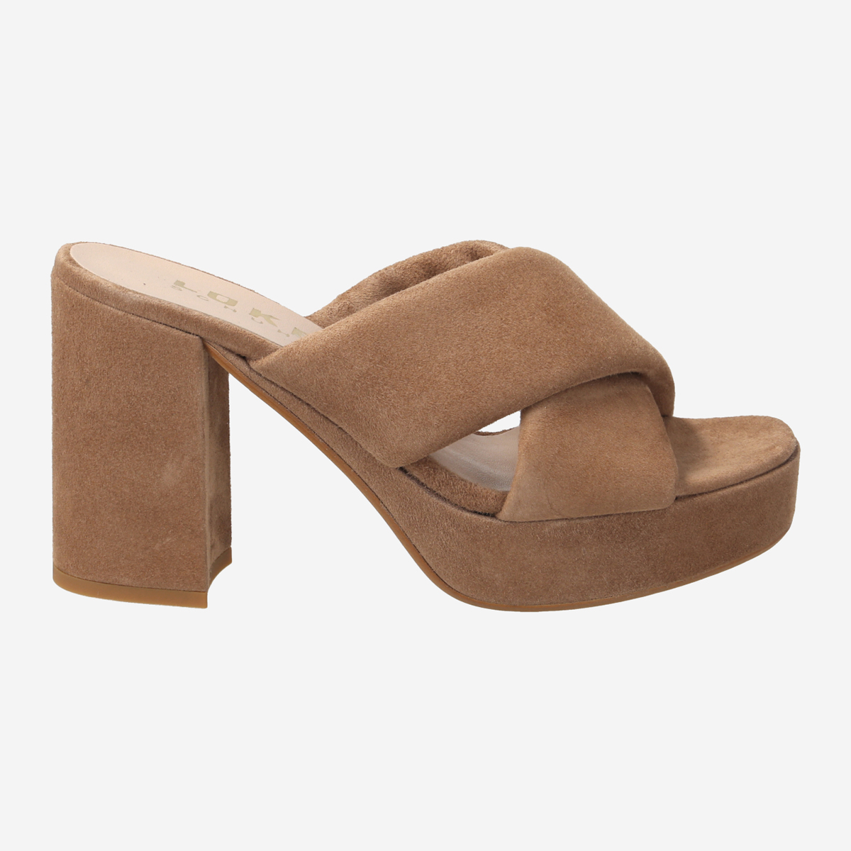 Lüke Schuhe MELODY CUOIO, Sandaletten in Beige für Damen, Größe 40