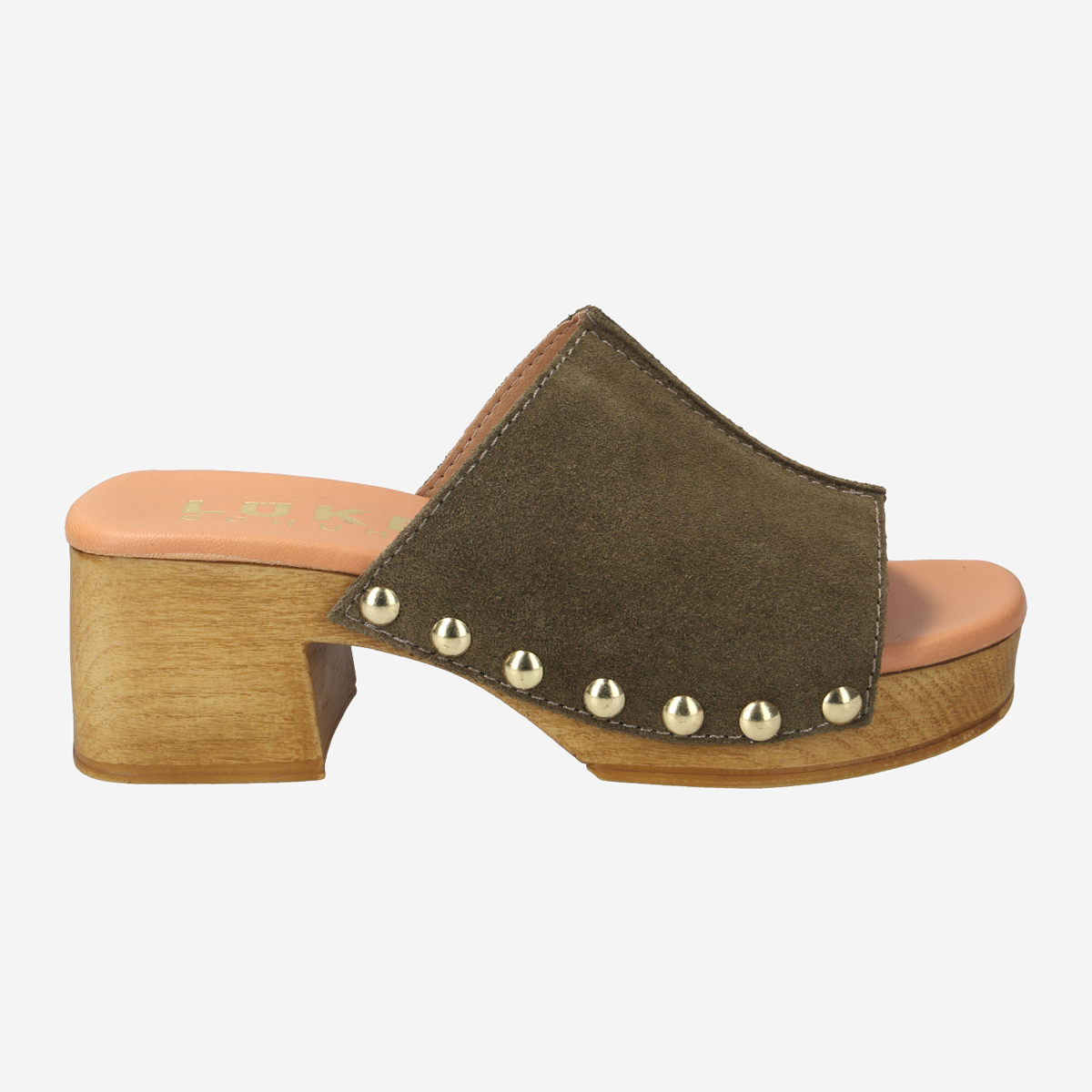 Lüke Schuhe DARIA MILITARY, Sandaletten in Grün für Damen, Größe 39