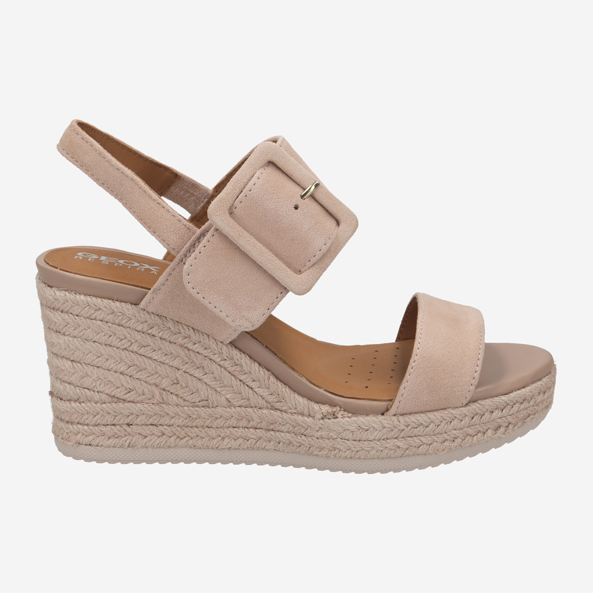 GEOX PONZA, Sandaletten in Beige für Damen, Größe 41