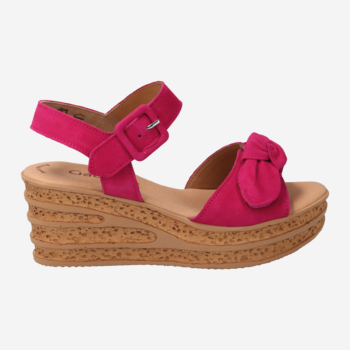 Gabor 24.653.10, Sandaletten in Pink für Damen, Größe 37,5