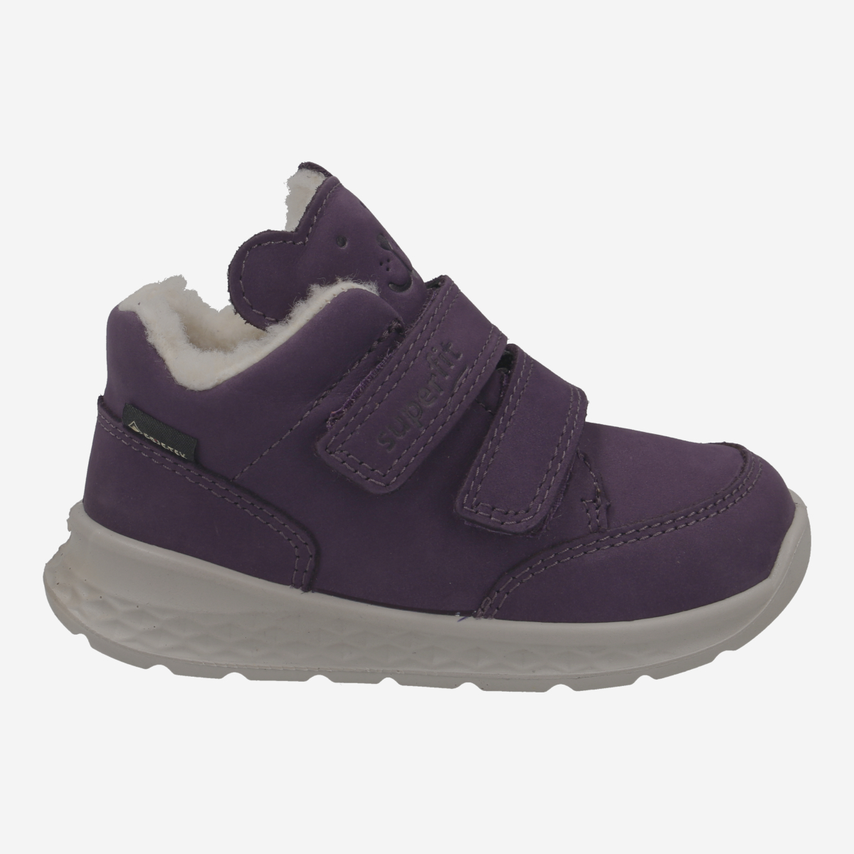 Superfit BREEZE, Sneaker in Lila für Kinder, Größe 21