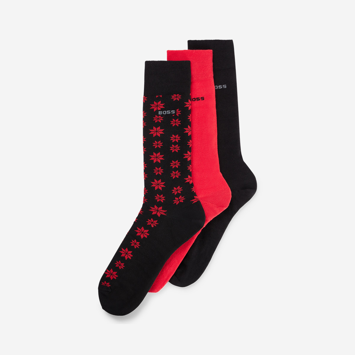 Boss 3P GIFTSET WINTER CC, Socken & Strümpfe in Schwarz, kombiniert f, Größe 1