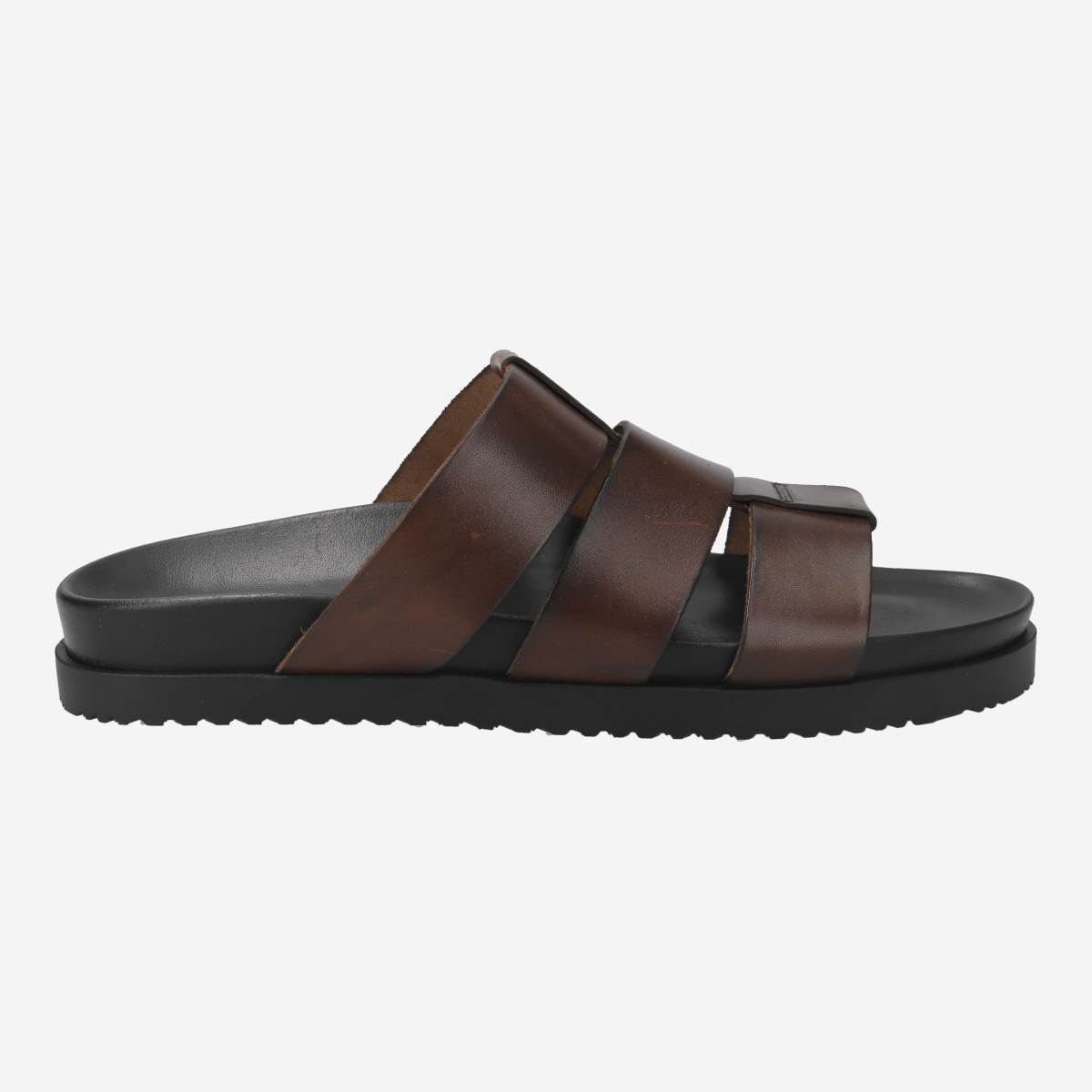 Emozioni M6857 MARRONE, Sandaletten in Braun für Herren, Größe 46