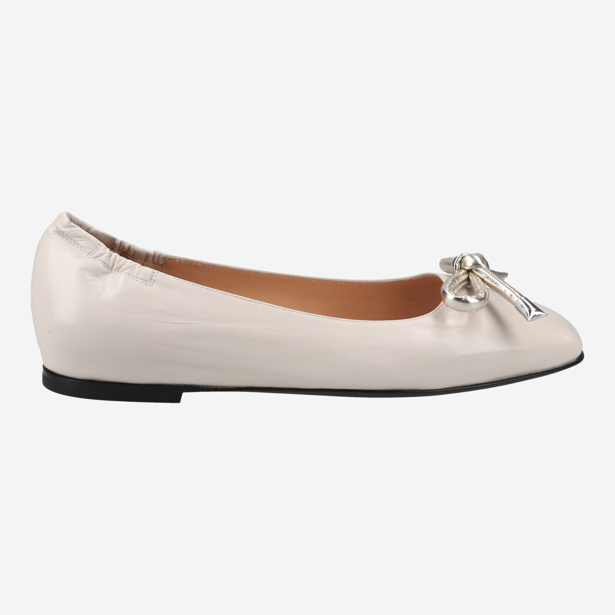 Truman's 9943 182 SOFT BEIGE, Ballerina in Weiß,kombiniert für Damen, Größe 39